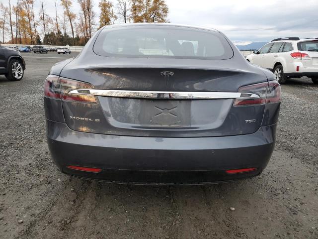 5YJSA1E22JF248310 - 2018 TESLA MODEL S Сірий фото 6