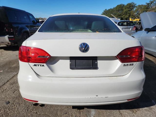 3VWDX7AJ8BM103550 - 2011 VOLKSWAGEN JETTA SE WHITE photo 6
