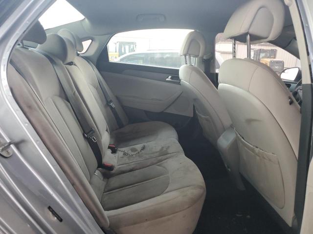 5NPE24AF2HH563768 - 2017 HYUNDAI SONATA SE ვერცხლისფერი ფოტო 10