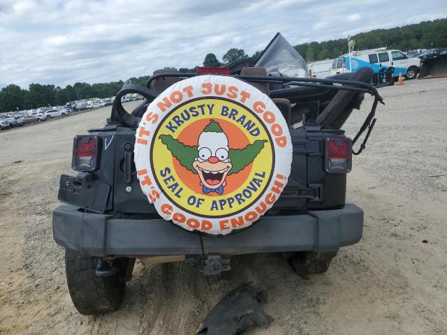 1C4AJWAG7CL256736 - 2012 JEEP WRANGLER SPORT Noir photo 6