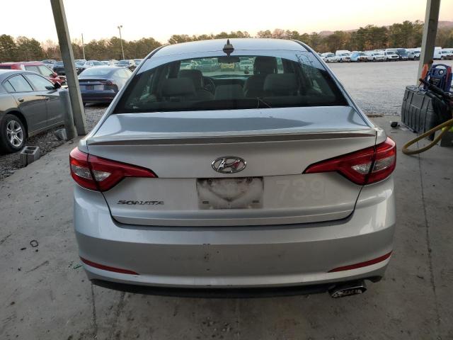 5NPE24AFXHH574095 - 2017 HYUNDAI SONATA SE SILVER photo 6