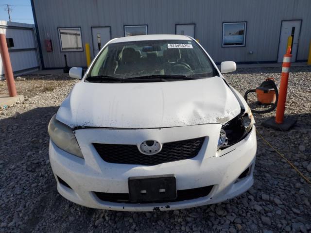 1NXBU4EE0AZ308669 - 2010 TOYOTA COROLLA BASE WHITE photo 5