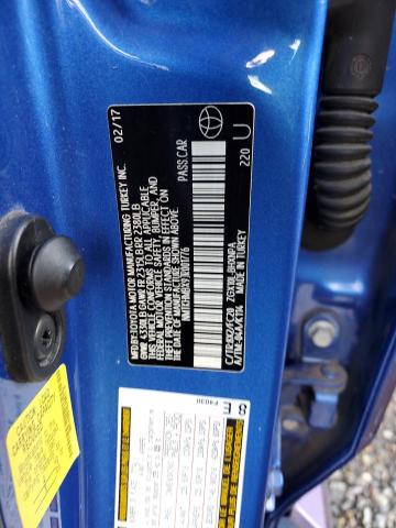NMTKHMBX9JR001776 - 2018 TOYOTA C-HR XLE Bənövşəyi foto 12