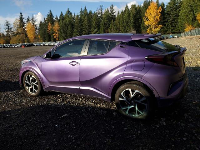 NMTKHMBX9JR001776 - 2018 TOYOTA C-HR XLE Bənövşəyi foto 2