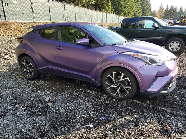 NMTKHMBX9JR001776 - 2018 TOYOTA C-HR XLE Bənövşəyi foto 4