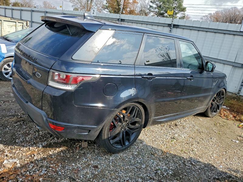 SALWV2FE2HA138261 - 2017 LAND ROVER RANGE ROVE AUTOBIOGRAPHY BLUE photo 3