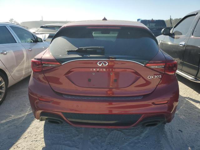 SJKCH5CP5HA021585 - 2017 INFINITI QX30 BASE RED photo 6