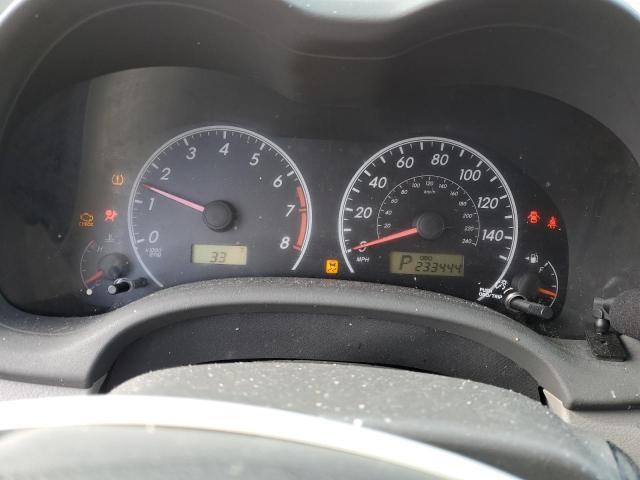 2T1BU4EE6AC311285 - 2010 TOYOTA COROLLA BASE RED photo 9