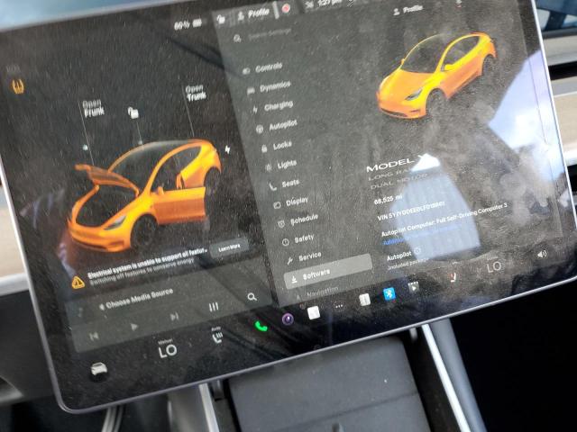5YJYGDEE0LF018661 - 2020 TESLA MODEL Y შავი ფოტო 9