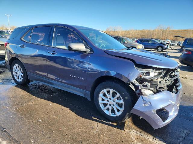 3GNAXHEV3JS553407 - 2018 CHEVROLET EQUINOX LS Көк фото 4