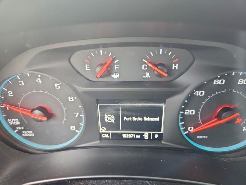 3GNAXHEV3JS553407 - 2018 CHEVROLET EQUINOX LS Көк фото 9