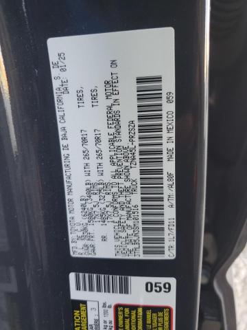 3TMLB5JN3SM101516 - 2025 TOYOTA TACOMA DOUBLE CAB ნაცრისფერი ფოტო 12