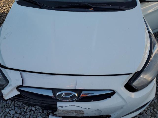 KMHCT5AE0EU180524 - 2014 HYUNDAI ACCENT GLS WHITE photo 11