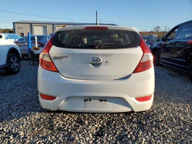 KMHCT5AE0EU180524 - 2014 HYUNDAI ACCENT GLS WHITE photo 6