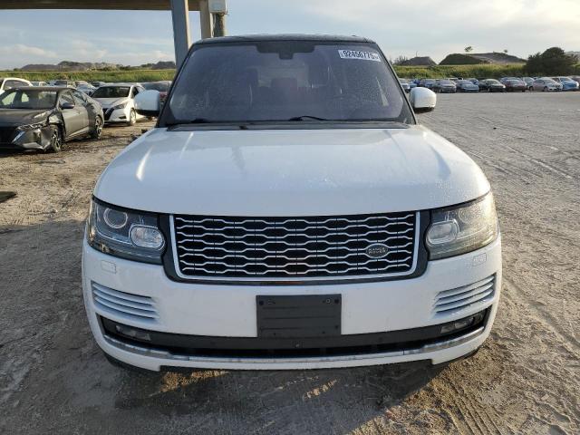 SALGS2KF2GA266798 - 2016 LAND ROVER RANGE ROVE HSE WHITE photo 5