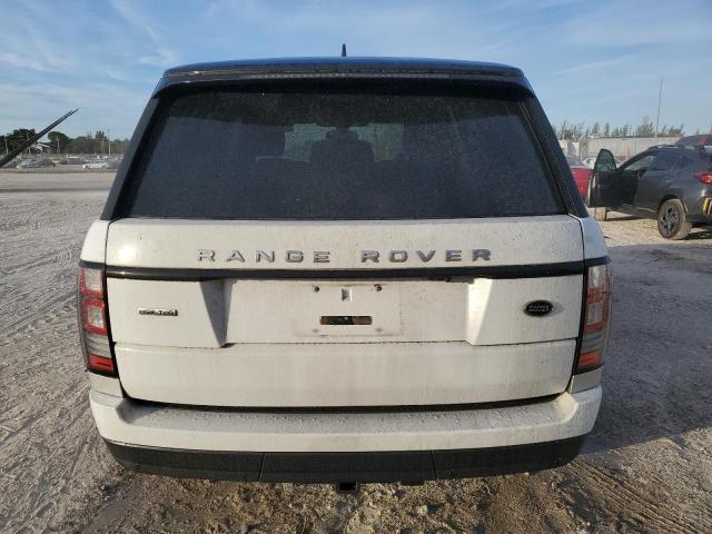 SALGS2KF2GA266798 - 2016 LAND ROVER RANGE ROVE HSE WHITE photo 6