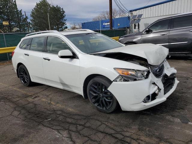 JH4CW2H59CC002273 - 2012 ACURA TSX WHITE photo 4