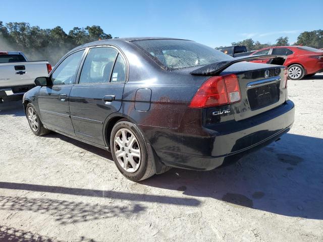 2HGES26783H534770 - 2003 HONDA CIVIC EX أسود صورة 2