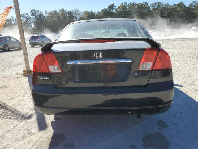 2HGES26783H534770 - 2003 HONDA CIVIC EX أسود صورة 6