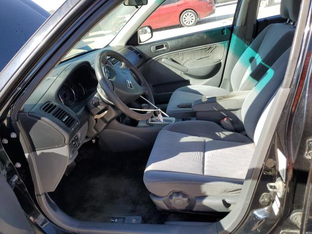 2HGES26783H534770 - 2003 HONDA CIVIC EX أسود صورة 7