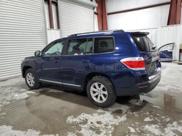 5TDBK3EH6DS229238 - 2013 TOYOTA HIGHLANDER BASE Көк фото 2