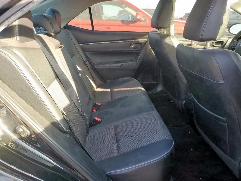 2T1BURHE6GC491868 - 2016 TOYOTA COROLLA L BLACK photo 10