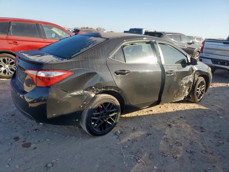 2T1BURHE6GC491868 - 2016 TOYOTA COROLLA L BLACK photo 3