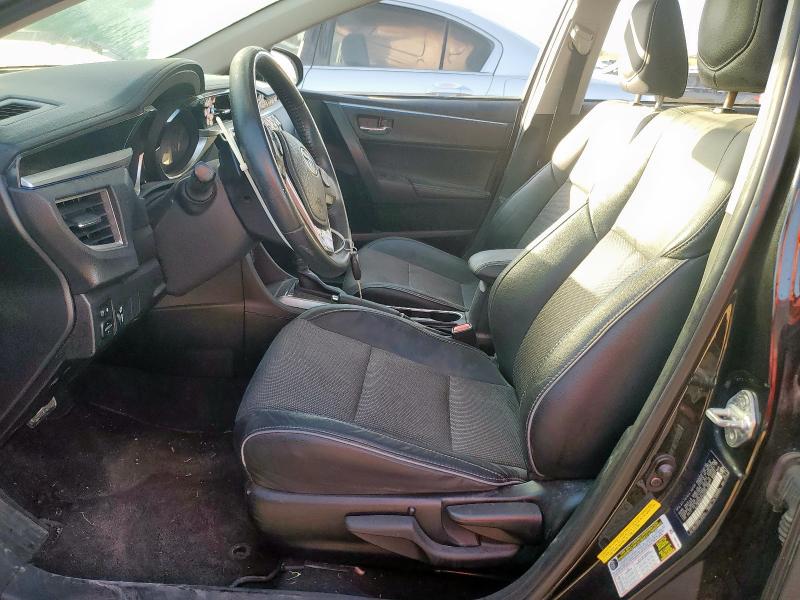 2T1BURHE6GC491868 - 2016 TOYOTA COROLLA L BLACK photo 7