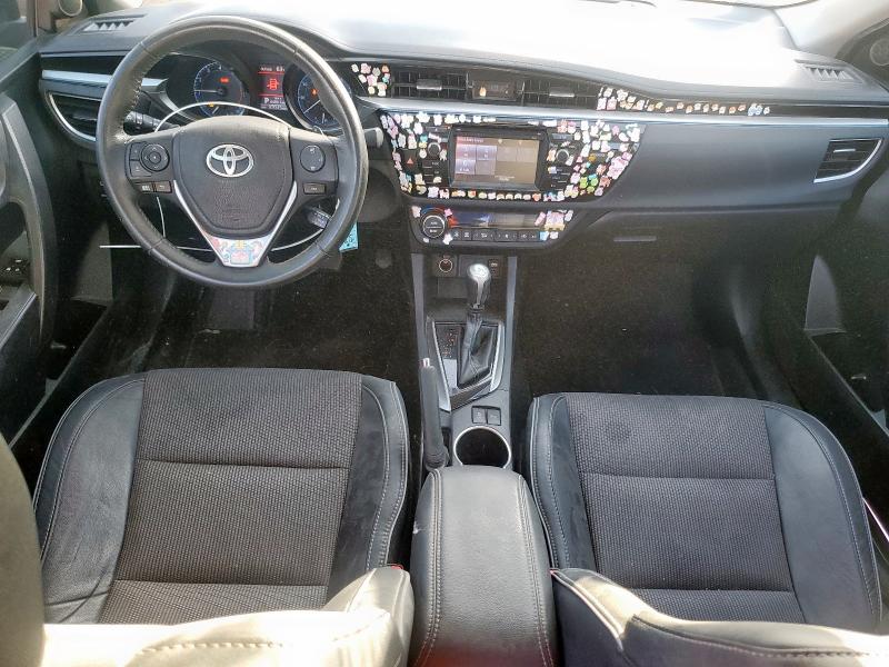 2T1BURHE6GC491868 - 2016 TOYOTA COROLLA L BLACK photo 8