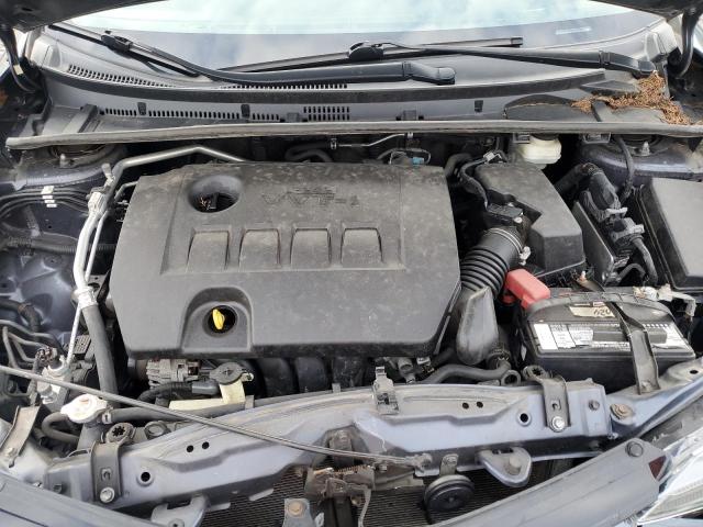 5YFBURHE0JP810687 - 2018 TOYOTA COROLLA L GRAY photo 11