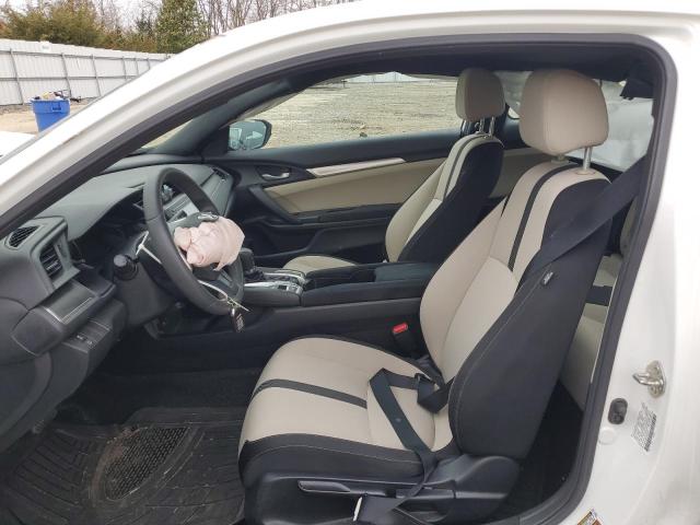 2HGFC4B03JH300975 - 2018 HONDA CIVIC LX WHITE photo 7