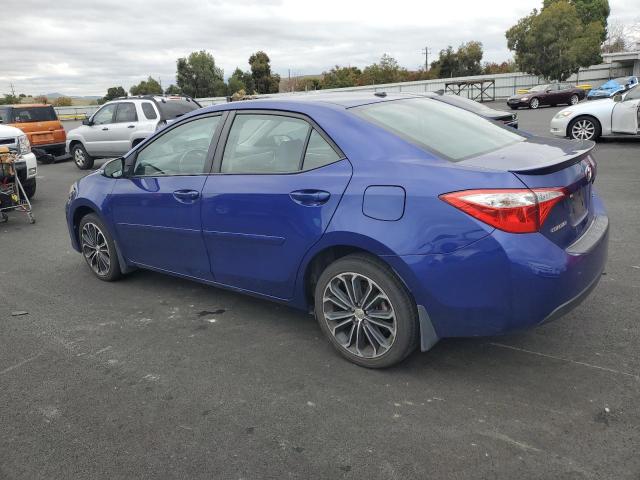 5YFBURHE5GP478982 - 2016 TOYOTA COROLLA L BLUE photo 2