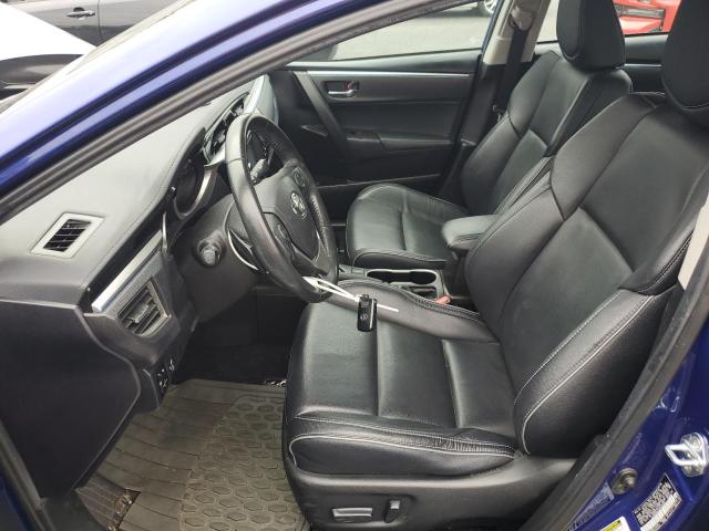 5YFBURHE5GP478982 - 2016 TOYOTA COROLLA L BLUE photo 7
