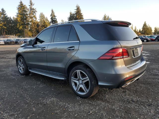 4JGDA5HBXHA831704 - 2017 MERCEDES-BENZ GLE 350 4MATIC GRAY photo 2