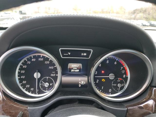 4JGDF7CE4EA343326 - 2014 MERCEDES-BENZ GL 450 4MATIC SILVER photo 9