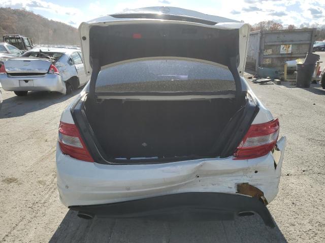 WDDGF8BB8AF451370 - 2010 MERCEDES-BENZ C 300 4MATIC WHITE photo 6