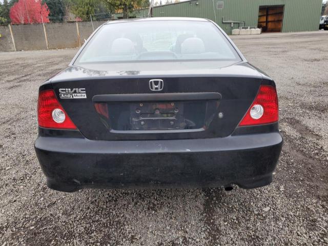 1HGEM22375L014711 - 2005 HONDA CIVIC DX VP Սև լուսանկար 6
