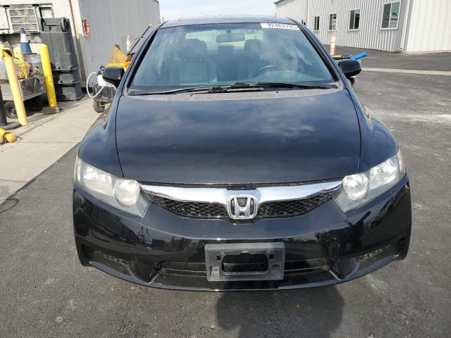 2HGFA16999H528391 - 2009 HONDA CIVIC EXL BLACK photo 5