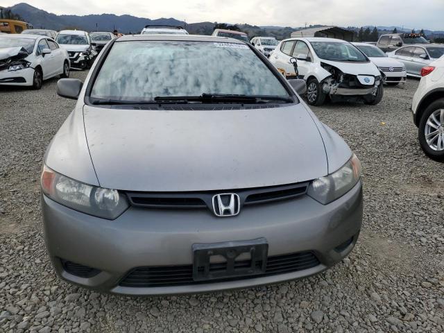 2HGFG12887H550097 - 2007 HONDA CIVIC EX GRAY photo 5