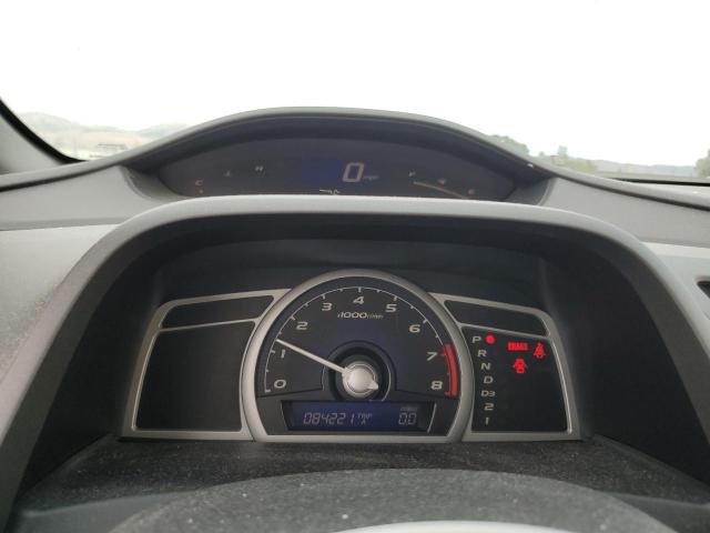 2HGFG12887H550097 - 2007 HONDA CIVIC EX GRAY photo 9