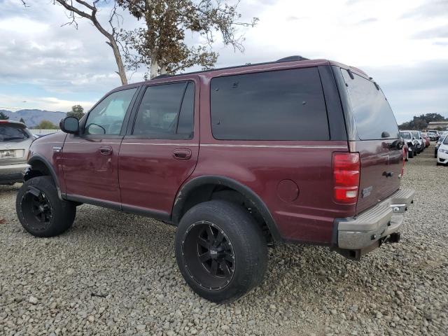 1FMFU18L1YLC38321 - 2000 FORD EXPEDITION EDDIE BAUER Бордовый фото 2