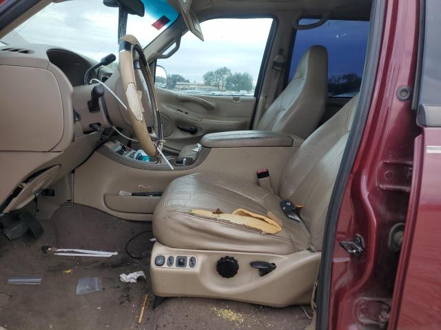 1FMFU18L1YLC38321 - 2000 FORD EXPEDITION EDDIE BAUER Бордовый фото 7