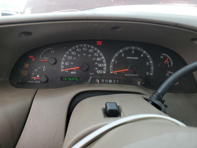 1FMFU18L1YLC38321 - 2000 FORD EXPEDITION EDDIE BAUER Бордовый фото 9