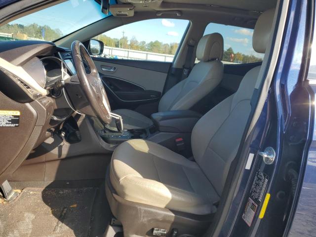 5XYZW4LA9HG386313 - 2017 HYUNDAI SANTA FE S ლურჯი ფოტო 7