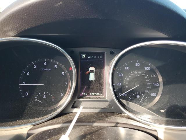 5XYZW4LA9HG386313 - 2017 HYUNDAI SANTA FE S ლურჯი ფოტო 9