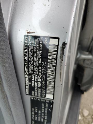 WDBJF82H4XX023995 - 1999 MERCEDES-BENZ E 320 4MATIC GRAY photo 12