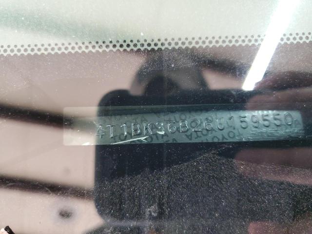 4T1BK36B26U159550 - 2006 TOYOTA AVALON XL WHITE photo 12