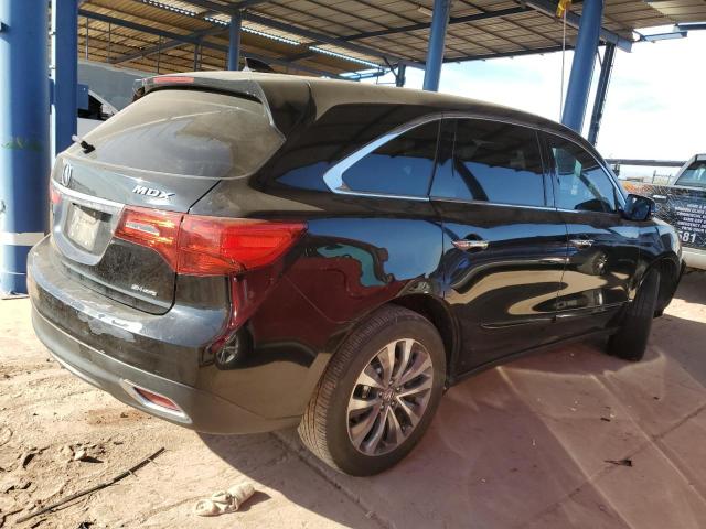 5FRYD4H42EB019758 - 2014 ACURA MDX TECHNOLOGY BLACK photo 3