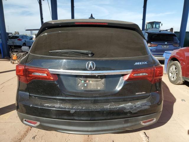 5FRYD4H42EB019758 - 2014 ACURA MDX TECHNOLOGY BLACK photo 6