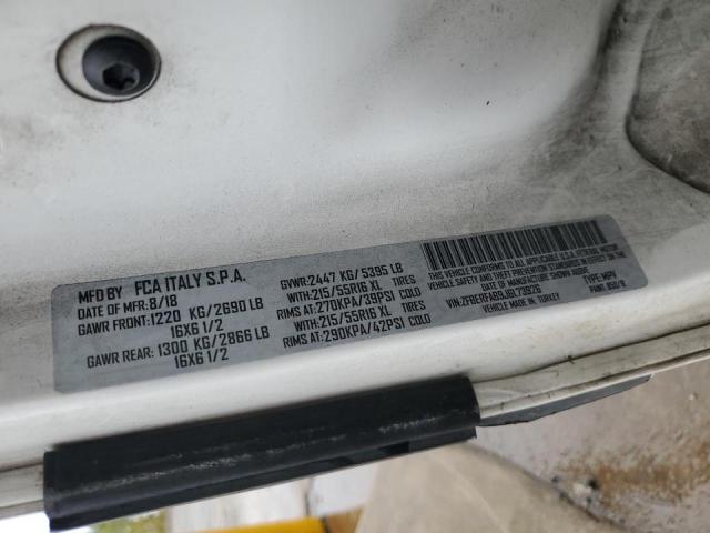 ZFBERFAB9J6173926 - 2018 RAM PROMASTER Blanco foto 12